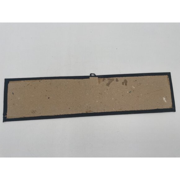 Handcrafted Kenyan Wall Art Village Scene & Maasai Figures On Cardboard Backing - Picture 6 of 10